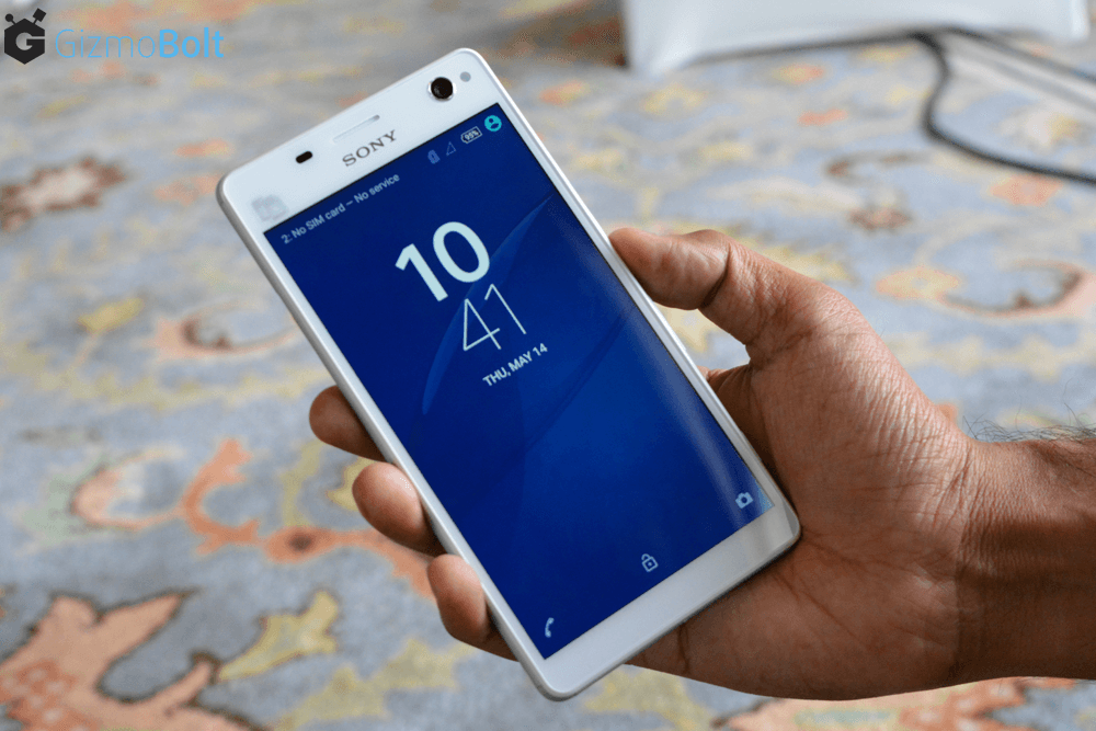 Xperia C4 Dual Lock Screen - Lollipop Firmware 