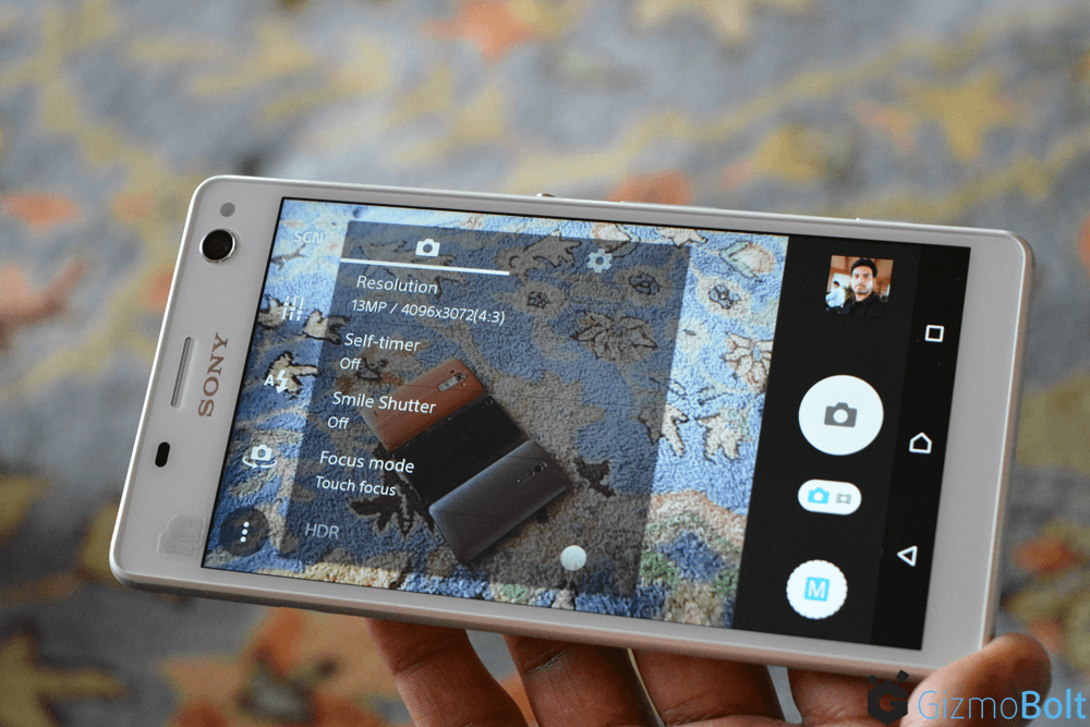 Xperia C4 Dual Camera Modes