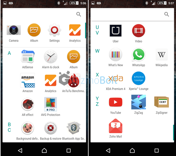 Android M Launcher