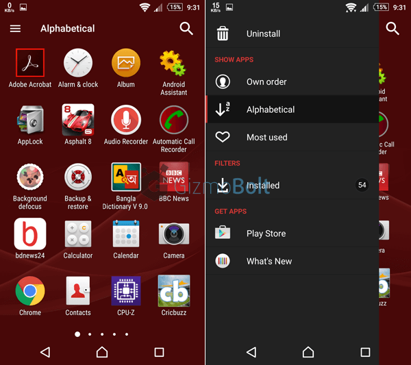 Xperia Z Lollipop 10.6.A.0.454 Review