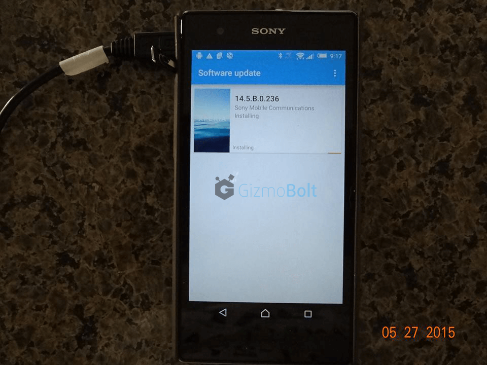 Xperia Z1s 14.5.B.0.236 OTA update