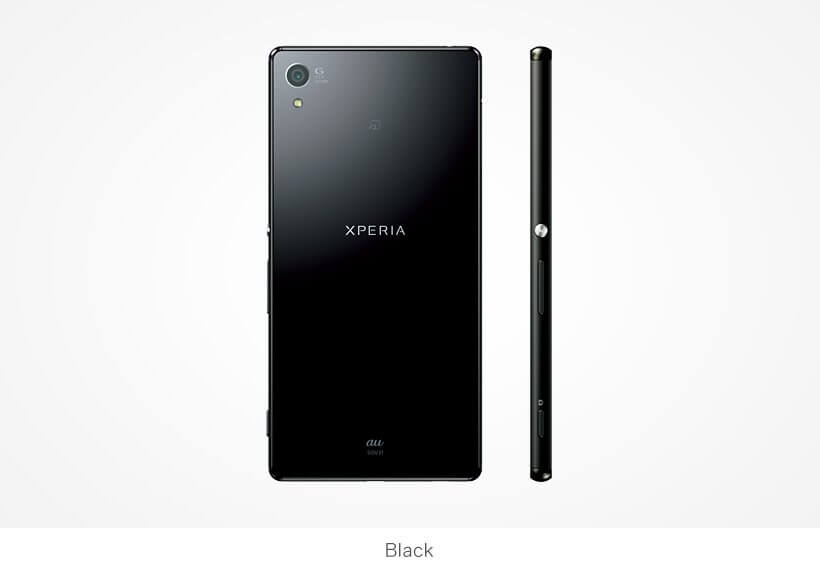 Xperia Z4 SOV31 in Black color