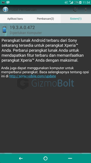 Xperia T2 Ultra 19.3.A.0.472 firmware update