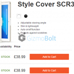 Sony Style Cover SCR32 priced in Europe officially for Xperia Z4 Tablet