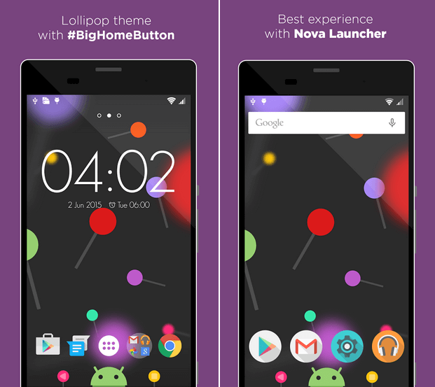 Xperia BigLollipop Theme