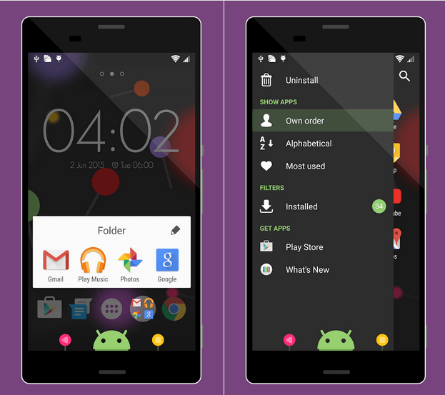 Download Xperia BigLollipop Theme