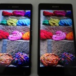 Xperia Z3+ vs Xperia Z2 Display Comparison pics