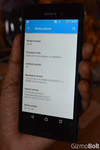 Xperia M4 Aqua E2363 Dual Hands On