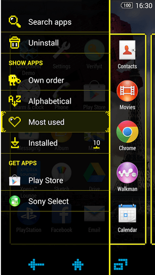 Xperia Pixels Theme apk