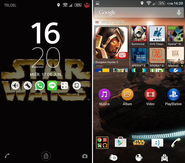 Xperia Star Wars Theme