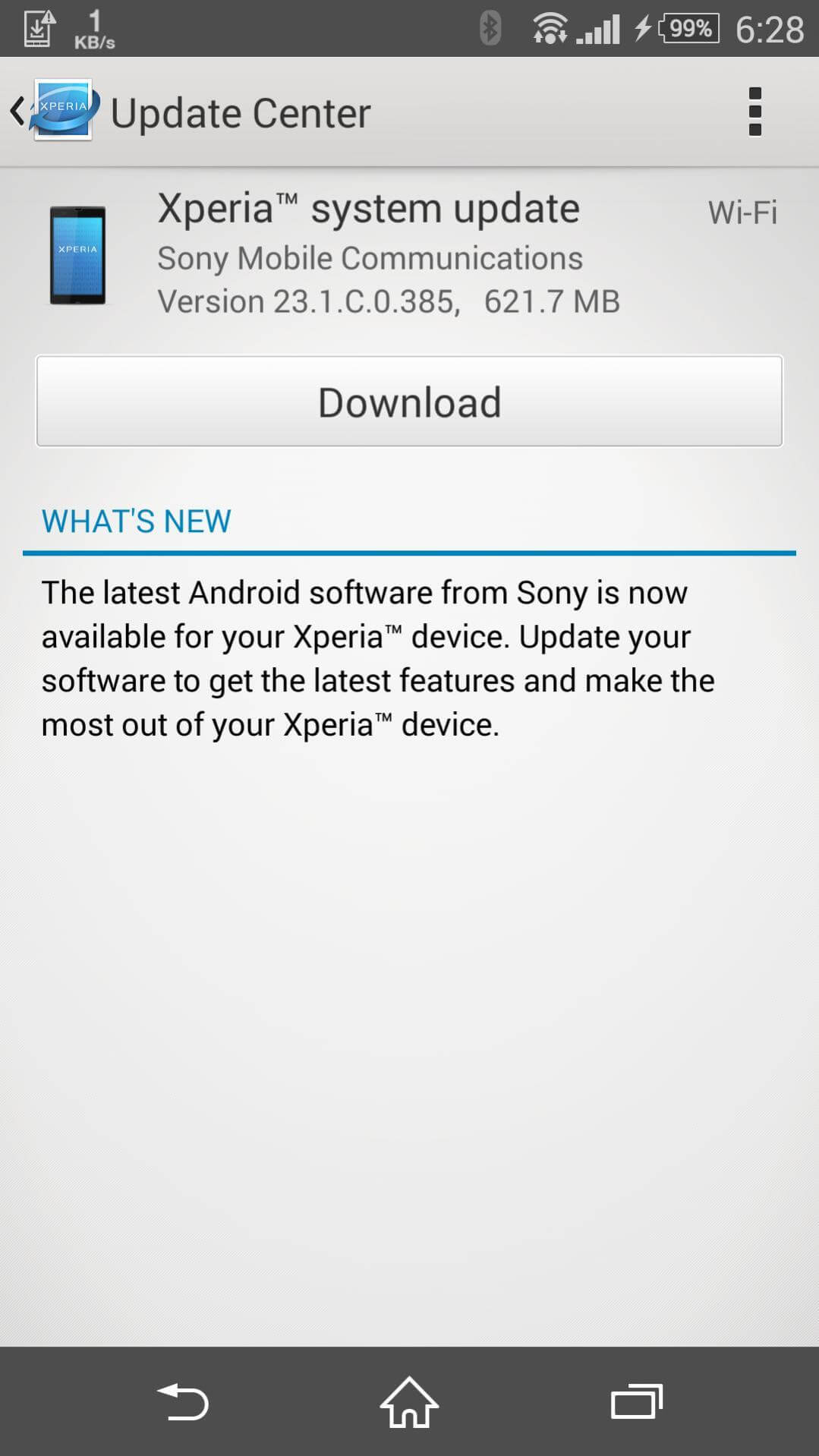 T-Mobile Xperia Z3 23.1.C.0.385 OTA update