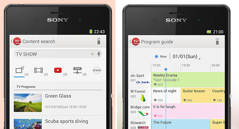 Sony TV SideView Voice Plug-in app
