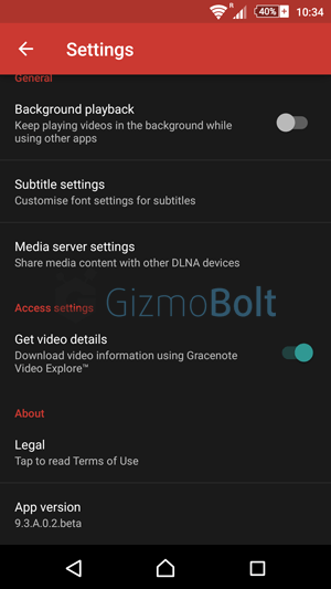 Video 9.3.A.0.2 apk