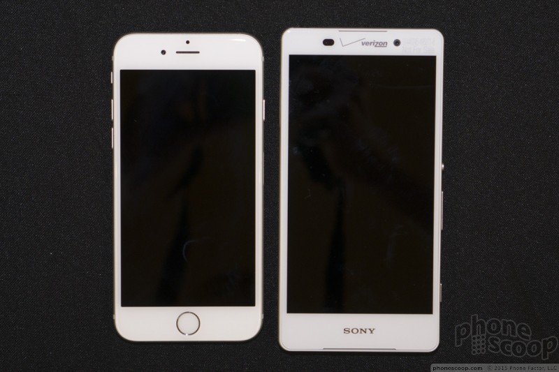 iPhone 6 vs Xperia Z4v