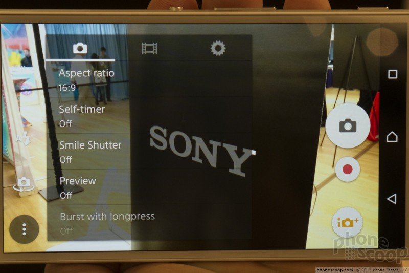 Xperia Z4v Camera Resolutions