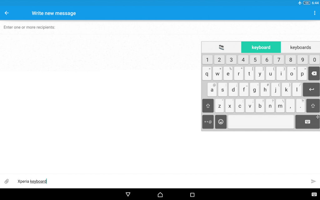 Download Xperia Keyboard 6.6.A.0.52 apk