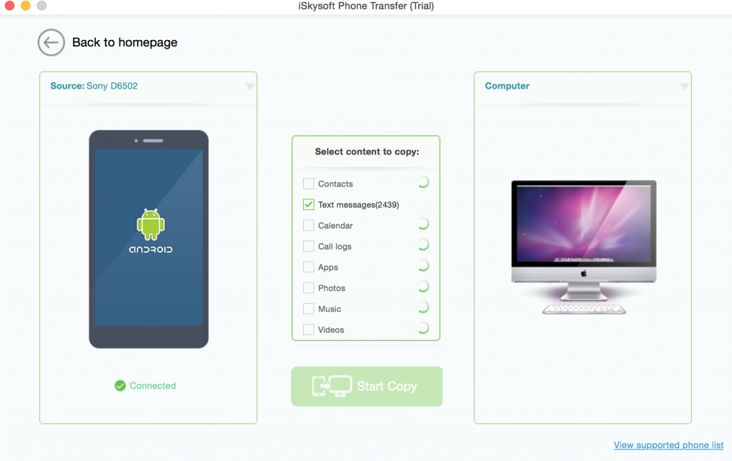 iSkysoft Phone Transfer for Mac Review