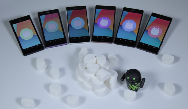 AOSP Android 6.0 Marshmallow running on Xperia Z5