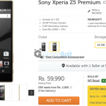 Xperia Z5 Premium Dual available for Pre-Order in India at Rs 59990 from Flipkart