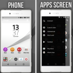 Xperia EDGE & Z5 Pro Theme – Inspired by Card Style UI and Xperia Z5 UI