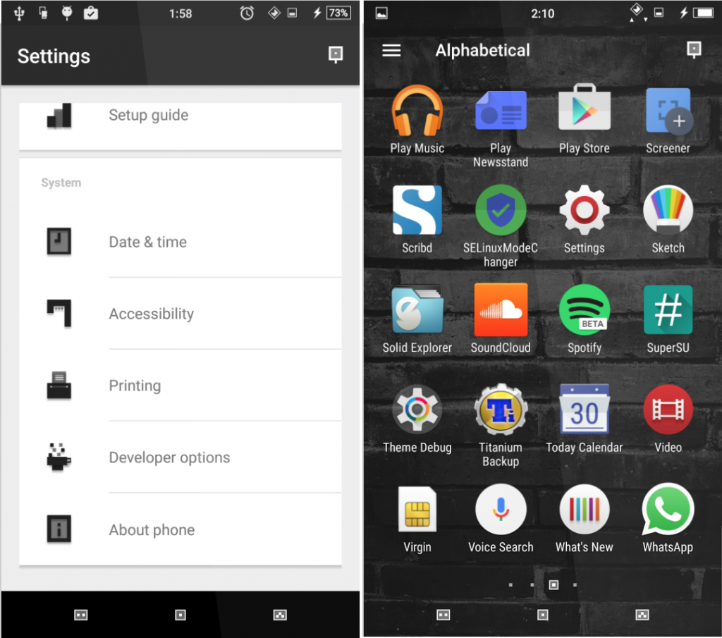 Download Xperia EDGE Theme