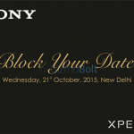 Sony India to hold press event on October 21 – Xperia Z5 series to be launched