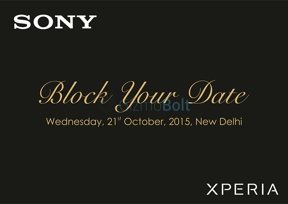 Xperia Z5 series to be launched in India