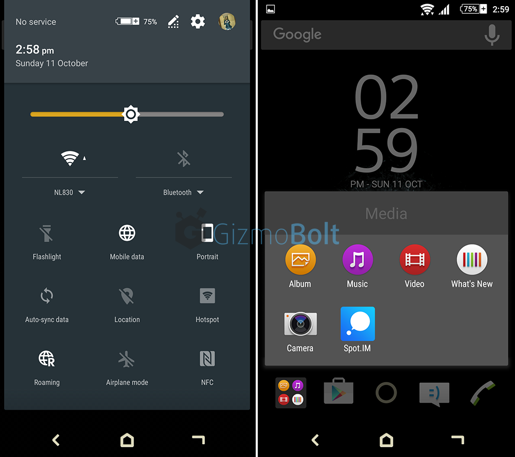 Download James Bond Spectre Xperia Theme