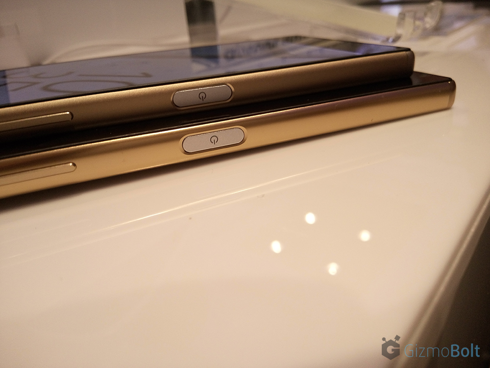 Xperia Z5 Premium vs Xperia Z5 Fingerprint Sensor