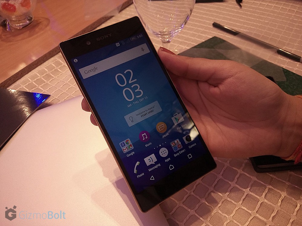 Sony Xperia Z5 hands on