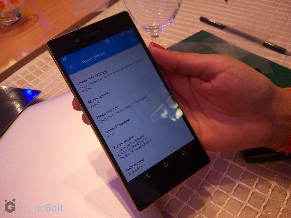 Sony Xperia Z5 Pics - Hands On