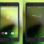 Xperia Windows 10 & Green Blur Theme for Lollipop devices