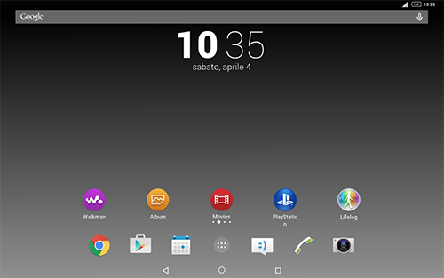 Xperia MonoChrome Theme apk