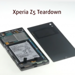 How to teardown Xperia Z5 and replace back cover & camera lens – VIDEO