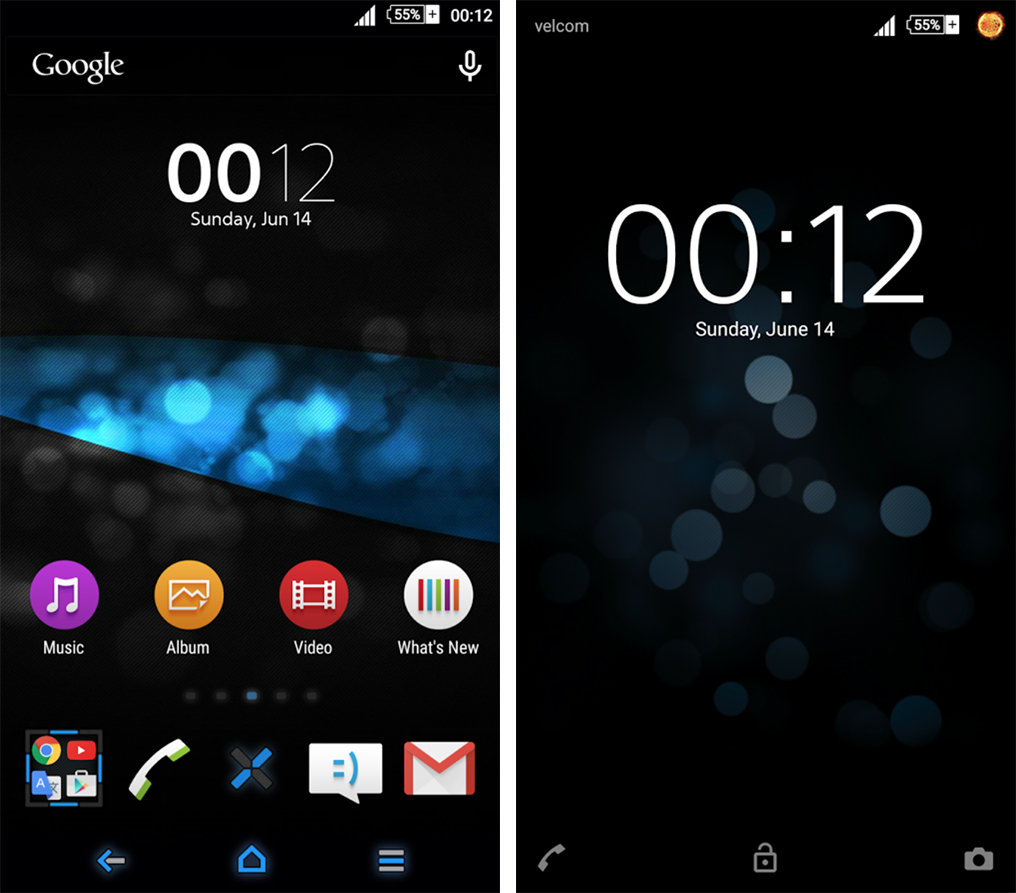 Xperia Cubot Theme apk