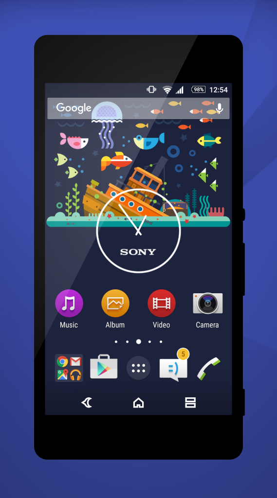 Xperia Material X Perfect Theme