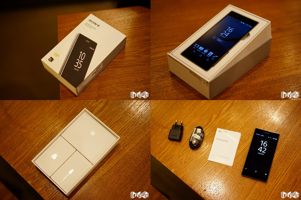 Xperia Z5 Premium Unboxing Pics