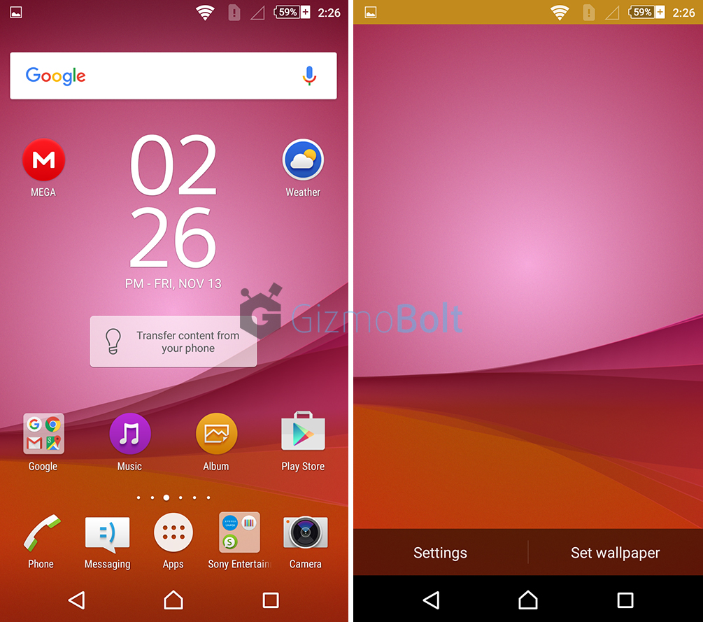 Xperia Live Wallpapers Archives Gizmo Bolt Exposing Technology