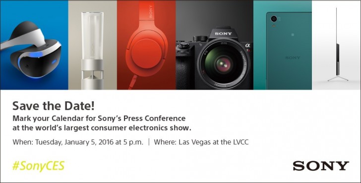 Sony CES 2016 Conference