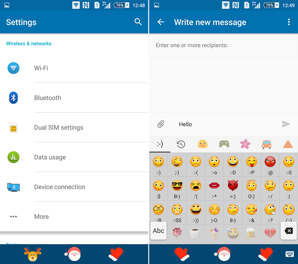 Xperia Christmas Theme apk