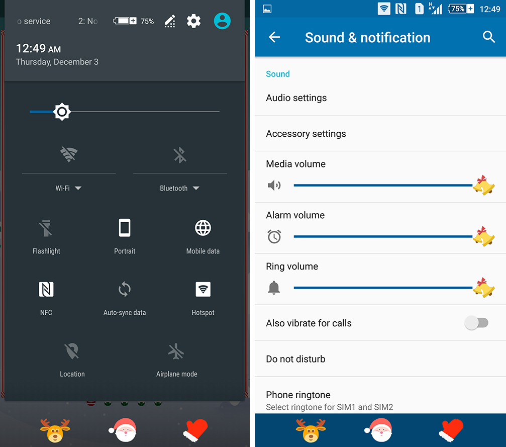 Xperia Christmas Theme 2015