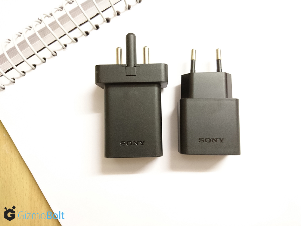 Sony UCH10 EU Charger vs Indian Charger