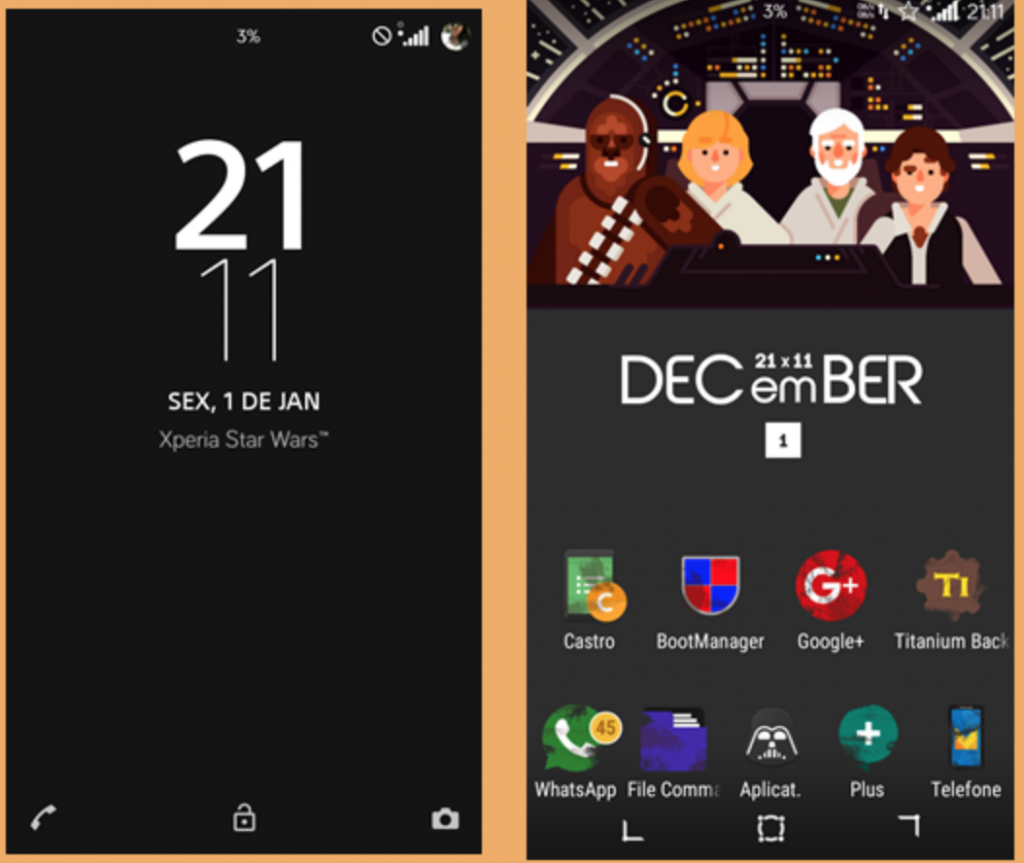 Xperia Star Wars Theme