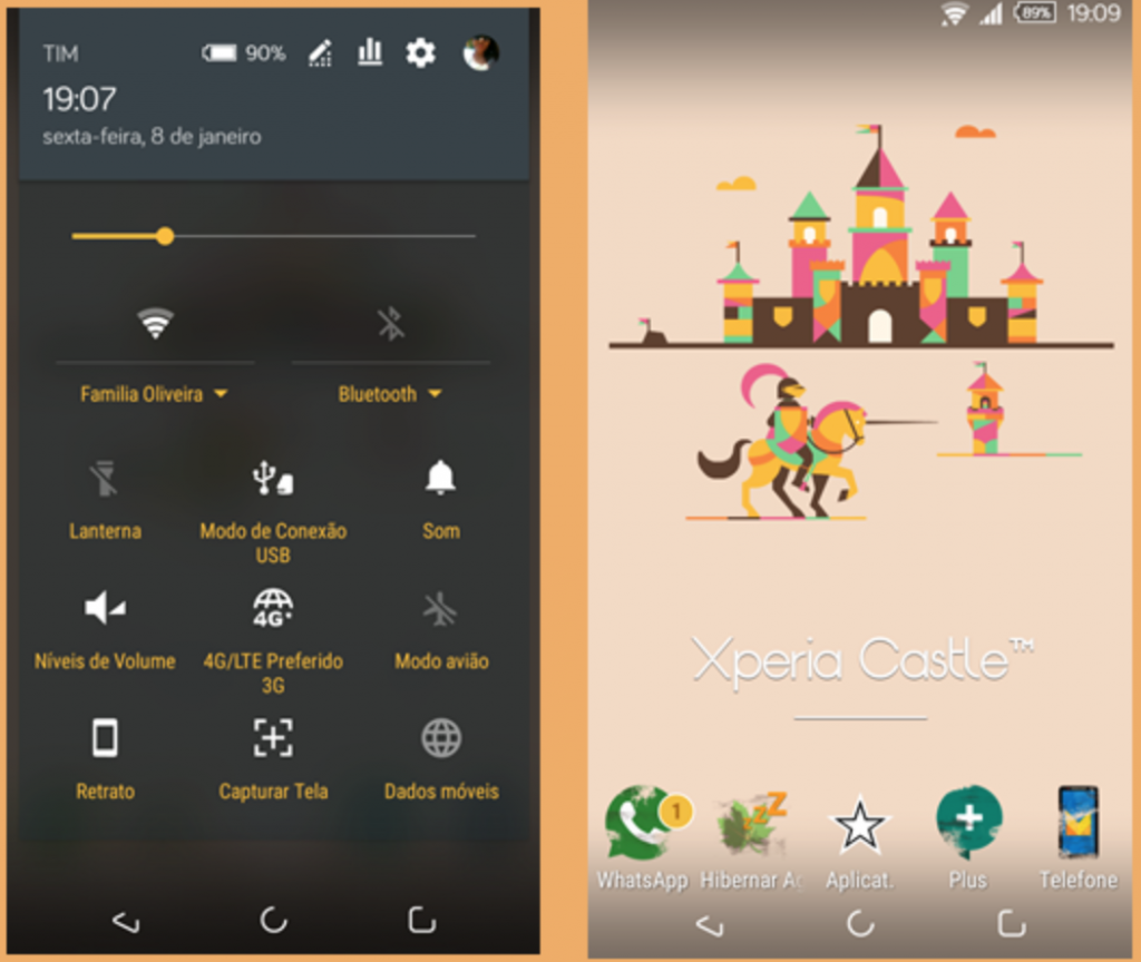 Xperia Castle Theme