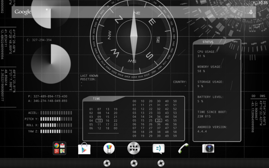 Download Xperia Secret Agent Theme