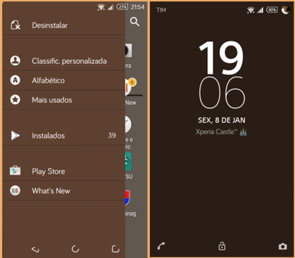 Xperia Castle Theme for Lollipop