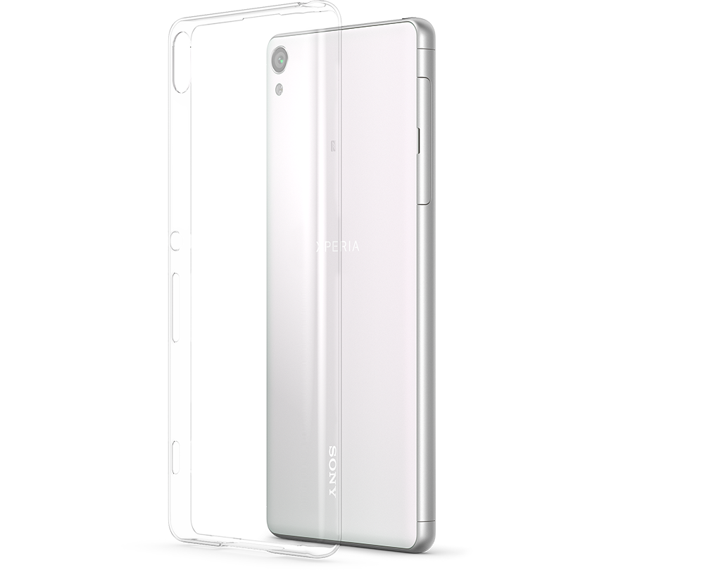 Transparent Cover Xperia XA Back40 White