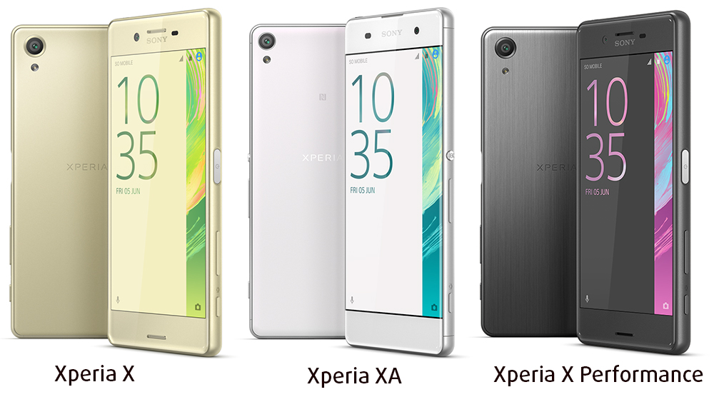 Xperia X Series Smartphones