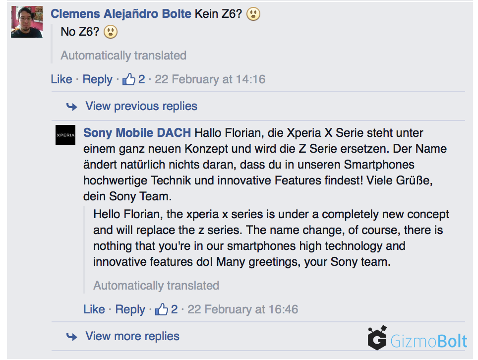 Xperia X series will replace Xperia Z series