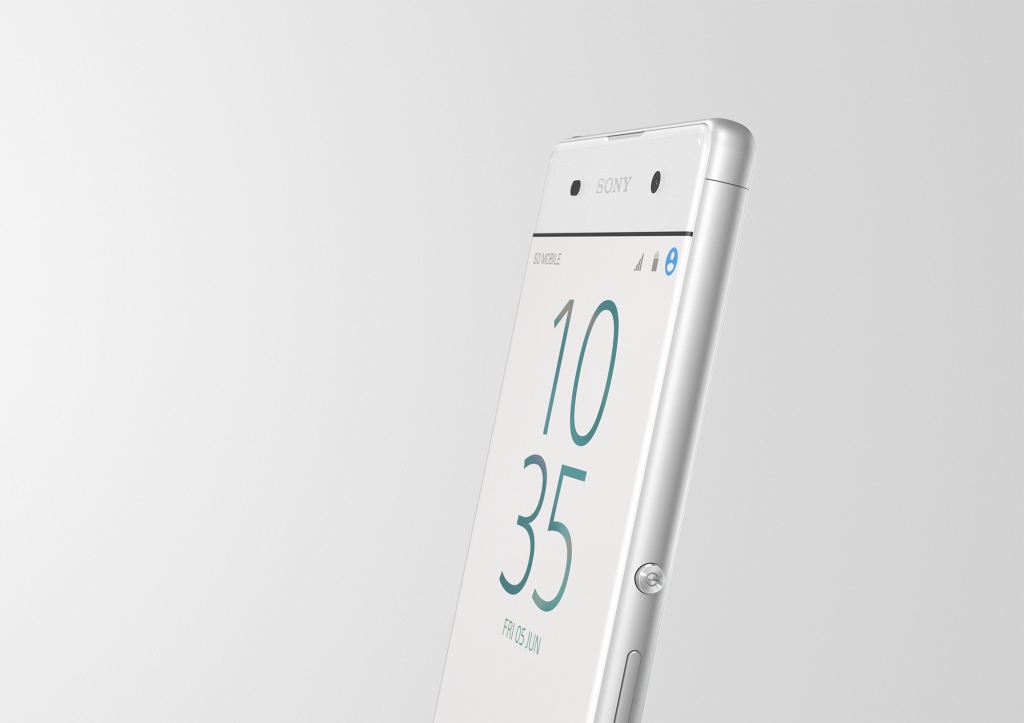 Xperia XA White Design Angle